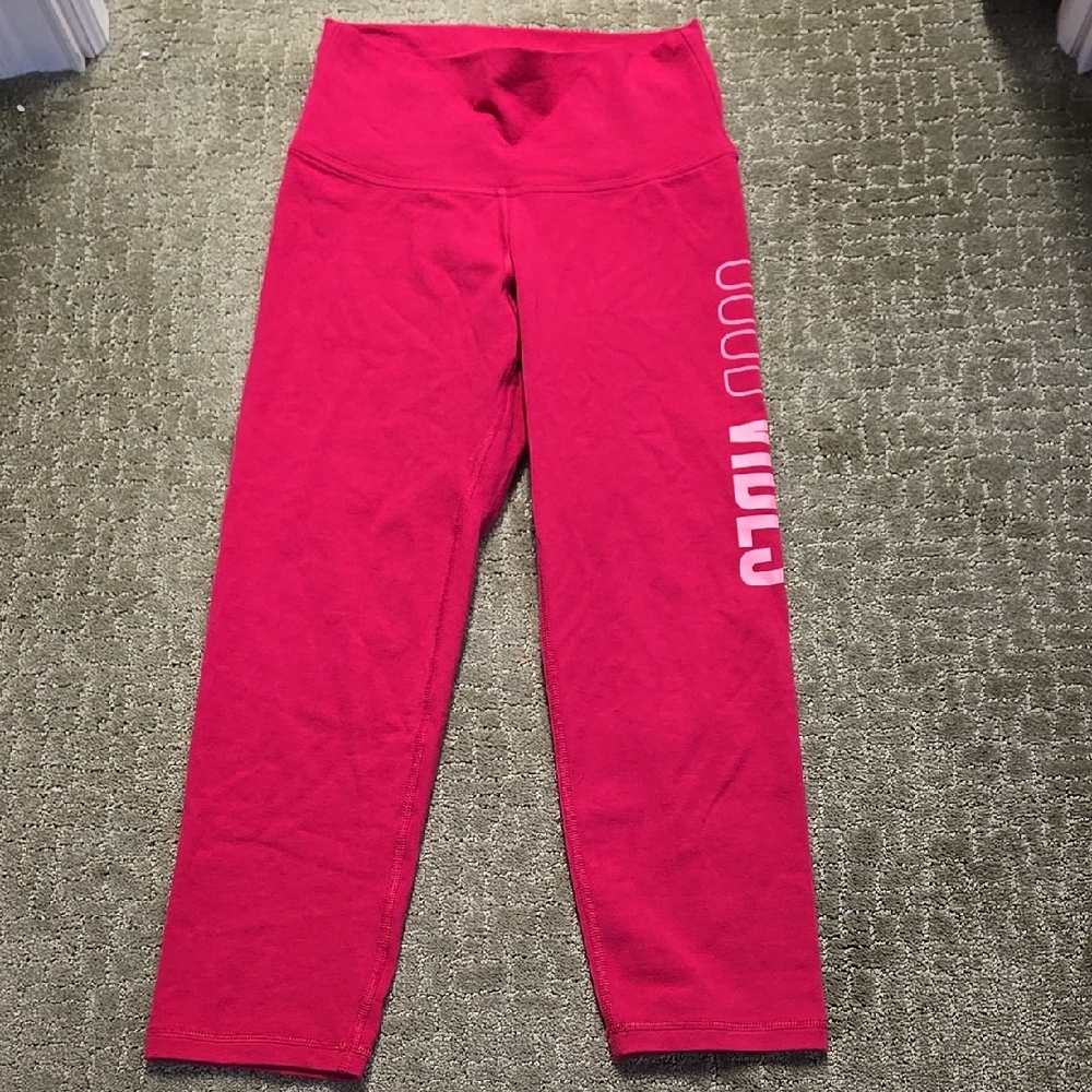 Pink Cropped Leggings Old Navy